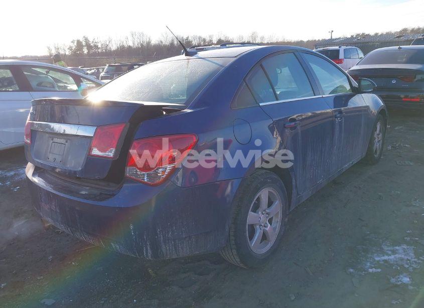 Photo 4 of 2012 Chevrolet Cruze 1LT (VIN 1G1PL5SC8C7403173)