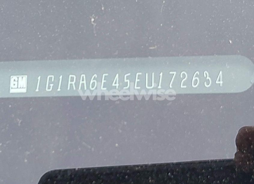 Photo 9 of 2014 Chevrolet Volt (VIN 1G1RA6E45EU172634)