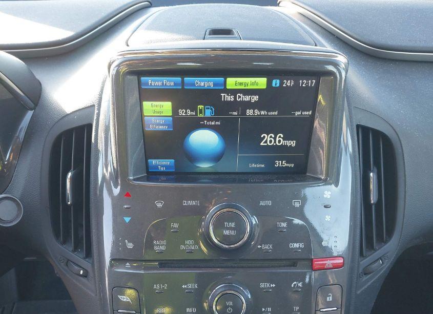 Photo 15 of 2012 Chevrolet Volt (VIN 1G1RD6E47CU110785)