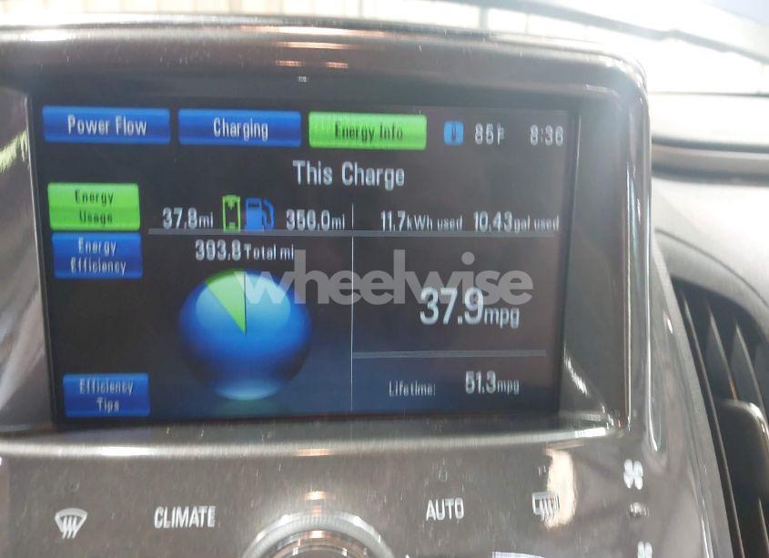 Photo 14 of 2012 Chevrolet Volt (VIN 1G1RD6E47CU116487)