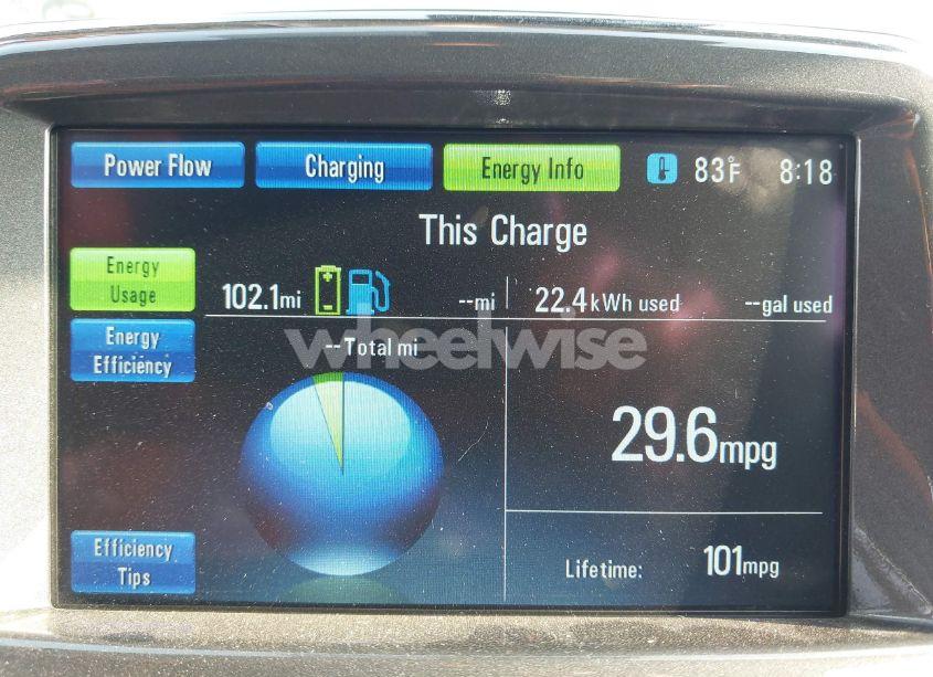 Photo 13 of 2012 Chevrolet Volt (VIN 1G1RD6E48CU103327)