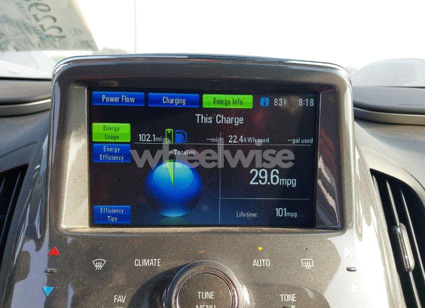 Photo 14 of 2012 Chevrolet Volt (VIN 1G1RD6E48CU103327)