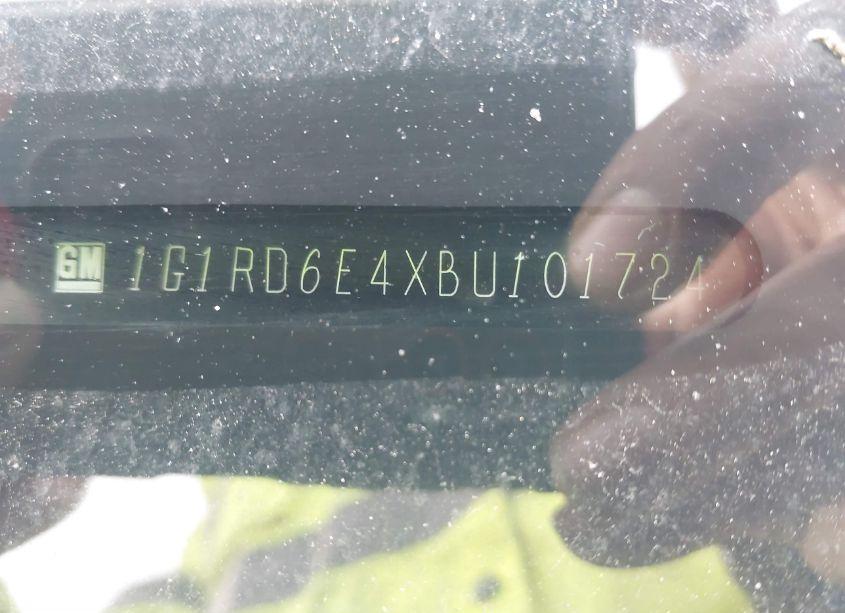 Photo 9 of 2011 Chevrolet Volt (VIN 1G1RD6E4XBU101724)