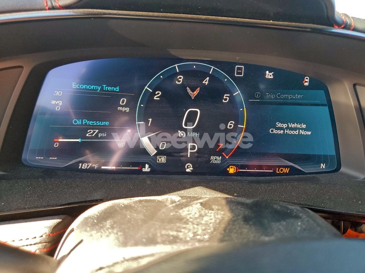 Photo 9 of 2020 CHEVROLET CORVETTE STINGRAY 2LT (VIN 1G1Y72D47L5104265)