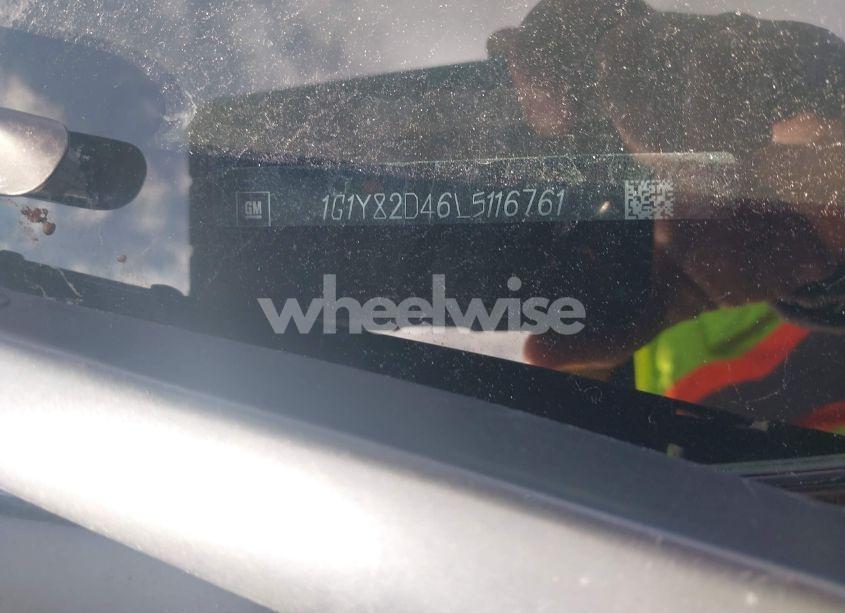 Photo 9 of 2020 Chevrolet Corvette STINGRAY RWD 3LT (VIN 1G1Y82D46L5116761)