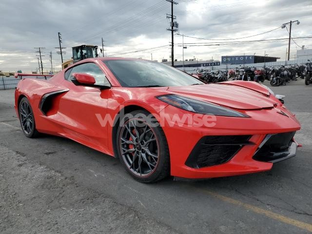 Photo 2 of 2023 CHEVROLET CORVETTE STINGRAY 1LT (VIN 1G1YA2D40P5132626)