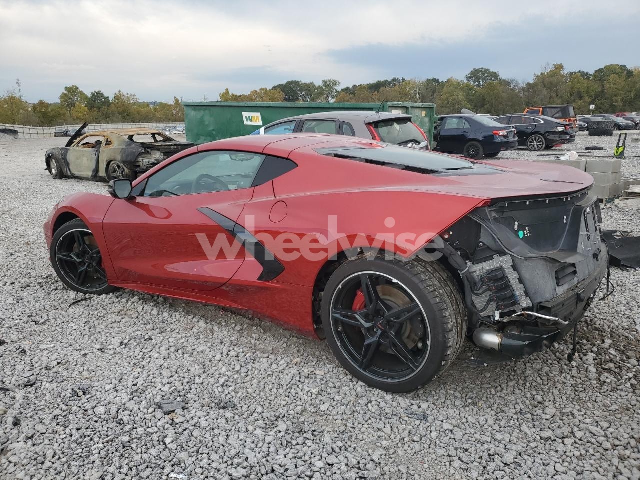 Photo 2 of 2024 CHEVROLET CORVETTE STINGRAY 1LT (VIN 1G1YA2D43R5116696)
