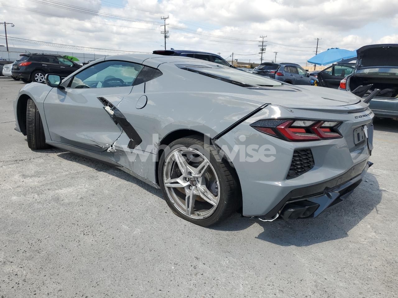 Photo 2 of 2025 CHEVROLET CORVETTE STINGRAY 1LT (VIN 1G1YA2D43S5108443)