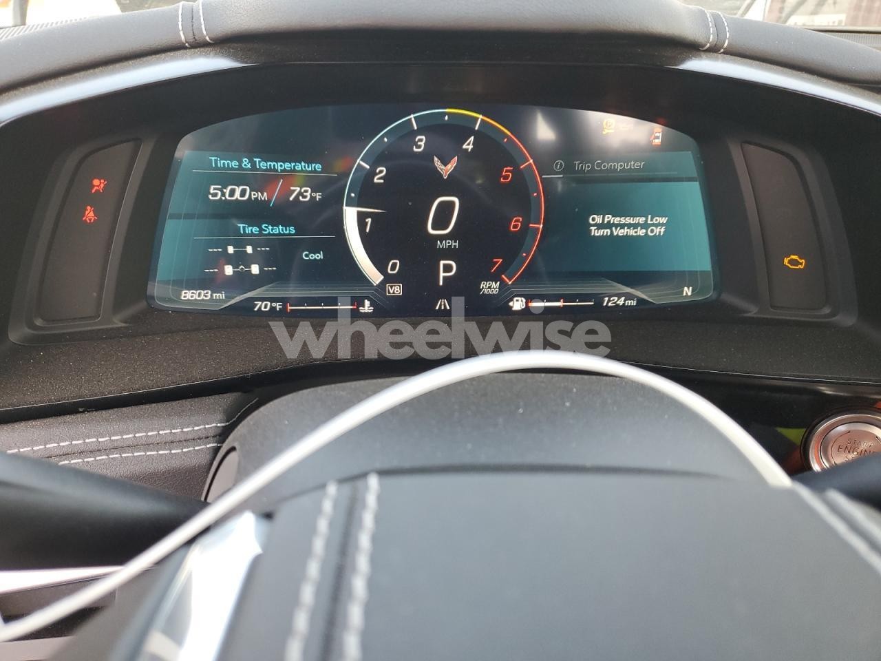 Photo 9 of 2025 CHEVROLET CORVETTE STINGRAY 1LT (VIN 1G1YA2D43S5108443)