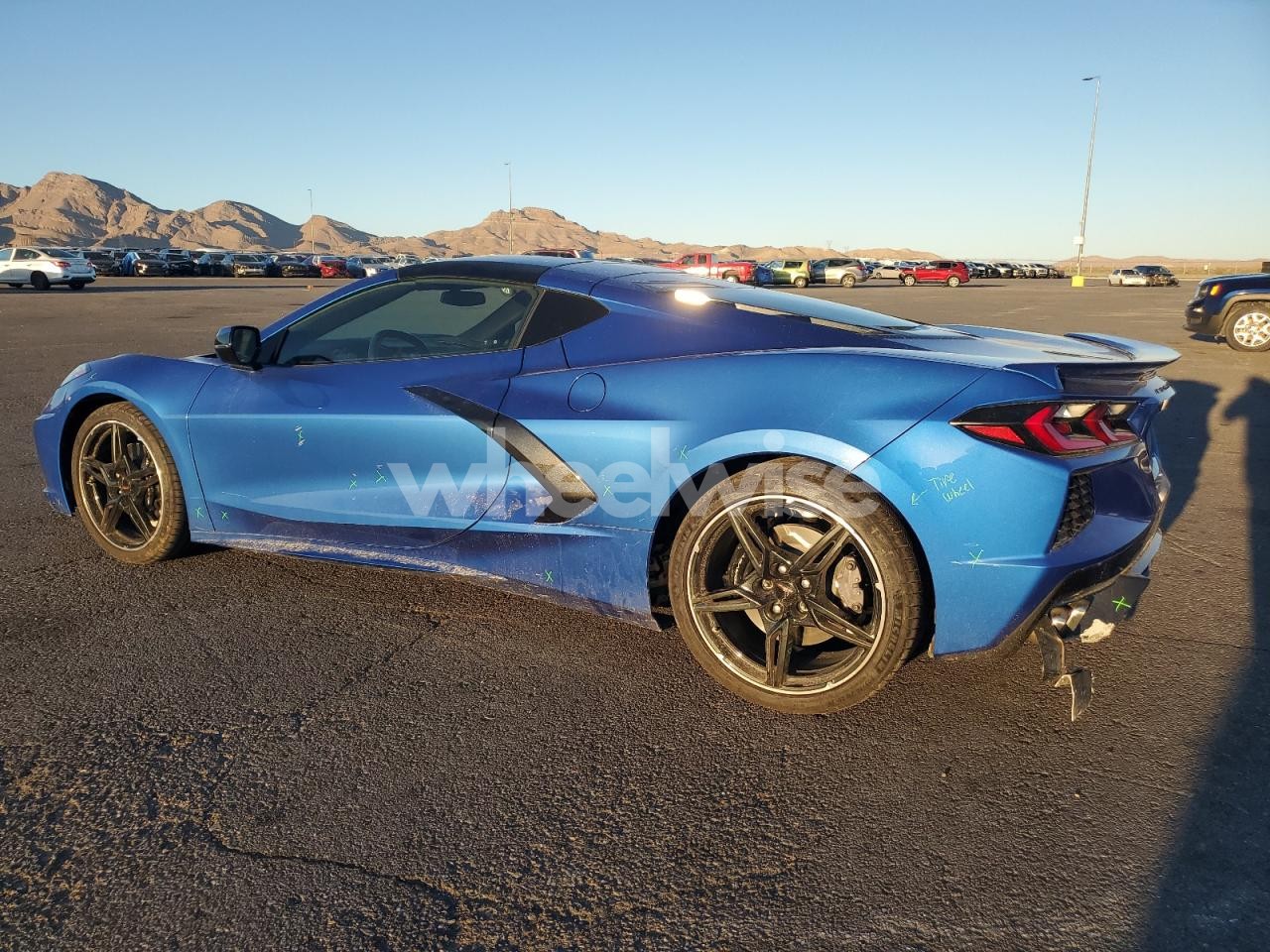 Photo 2 of 2023 CHEVROLET CORVETTE STINGRAY 1LT (VIN 1G1YA2D47P5134115)