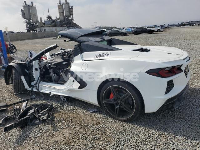 Photo 2 of 2024 CHEVROLET CORVETTE STINGRAY 1LT (VIN 1G1YA3D44R5112128)