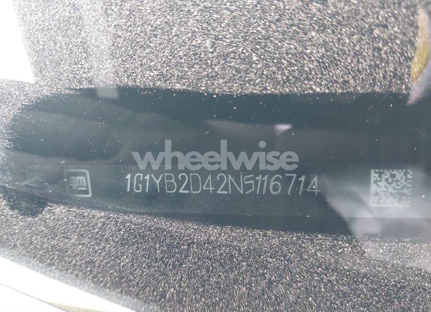 Photo 9 of 2022 Chevrolet Corvette STINGRAY RWD 2LT (VIN 1G1YB2D42N5116714)