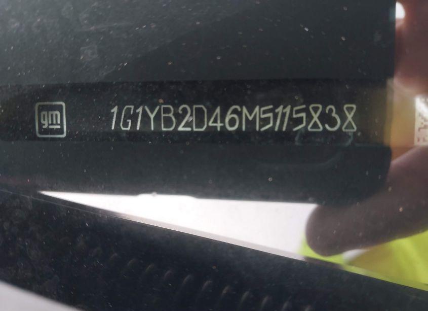 Photo 9 of 2021 Chevrolet Corvette STINGRAY RWD 2LT (VIN 1G1YB2D46M5115838)