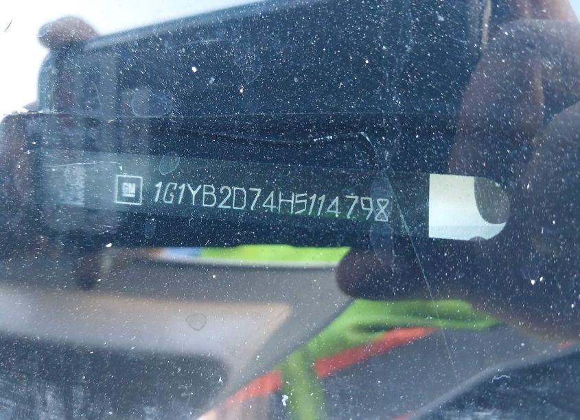 Photo 9 of 2017 Chevrolet Corvette STINGRAY (VIN 1G1YB2D74H5114798)