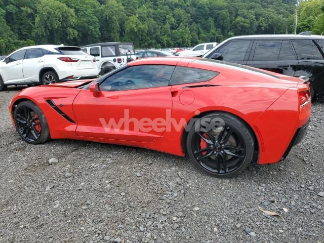 Photo 4 of 2019 CHEVROLET CORVETTE STINGRAY 1LT (VIN 1G1YB2D76K5112381)