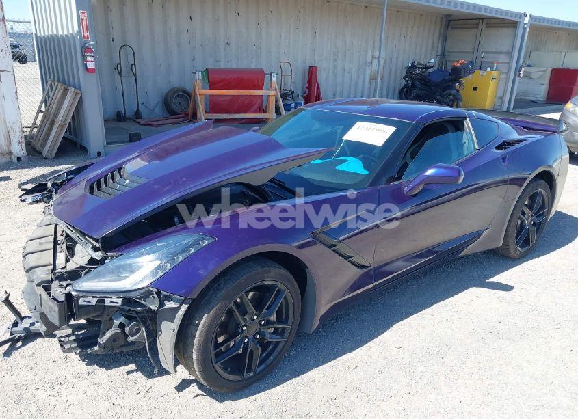 Photo 2 of 2017 Chevrolet Corvette STINGRAY (VIN 1G1YB2D79H5123853)