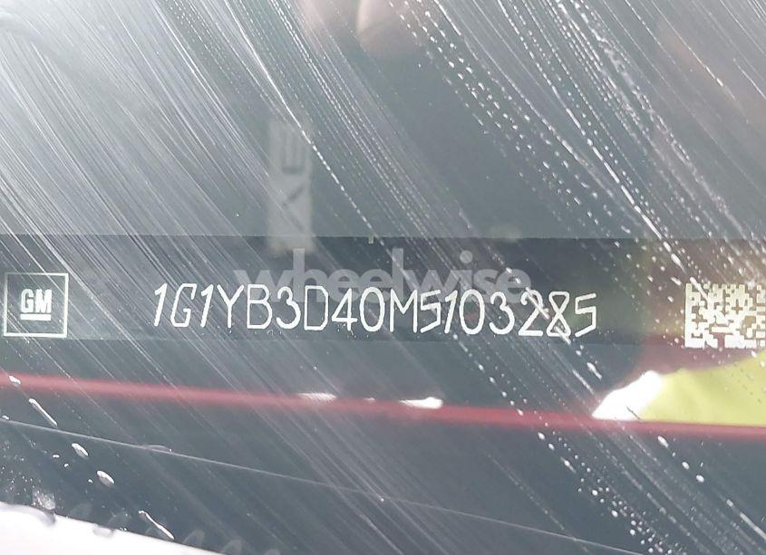 Photo 9 of 2021 Chevrolet Corvette STINGRAY RWD 2LT (VIN 1G1YB3D40M5103285)