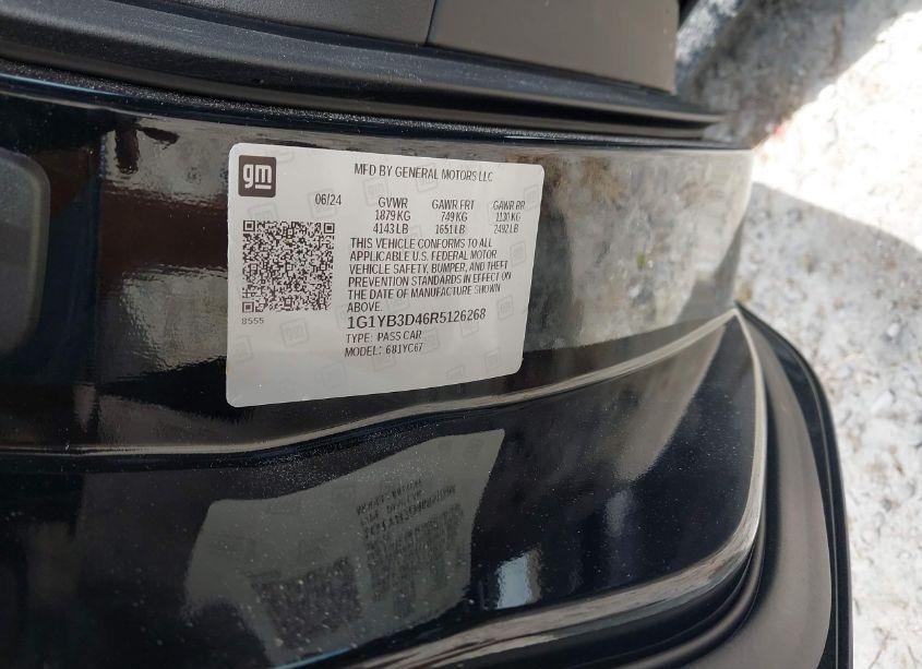 Photo 9 of 2024 Chevrolet Corvette STINGRAY RWD 2LT (VIN 1G1YB3D46R5126268)