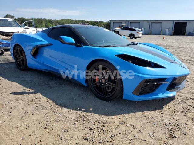 Photo 2 of 2023 CHEVROLET CORVETTE STINGRAY 2LT (VIN 1G1YB3D47P5119195)