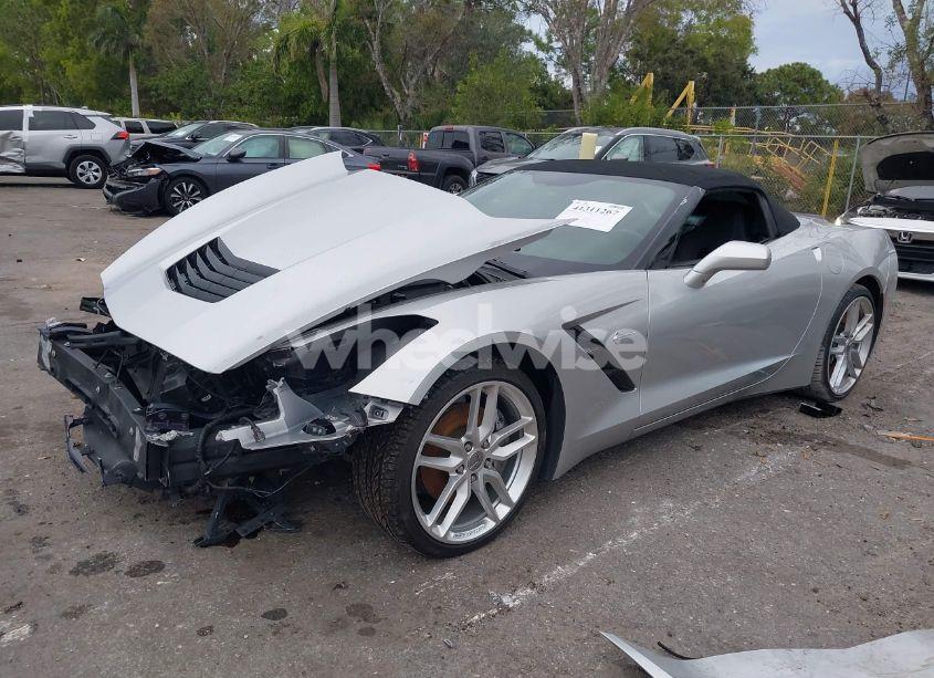 Photo 2 of 2019 Chevrolet Corvette STINGRAY 1LT (VIN 1G1YB3D72K5113016)