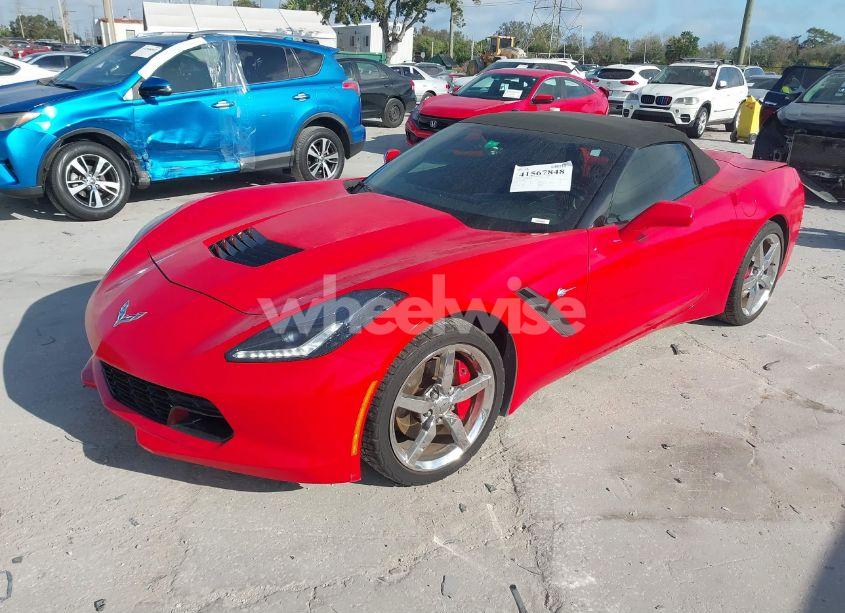 Photo 2 of 2015 Chevrolet Corvette STINGRAY (VIN 1G1YB3D7XF5124917)