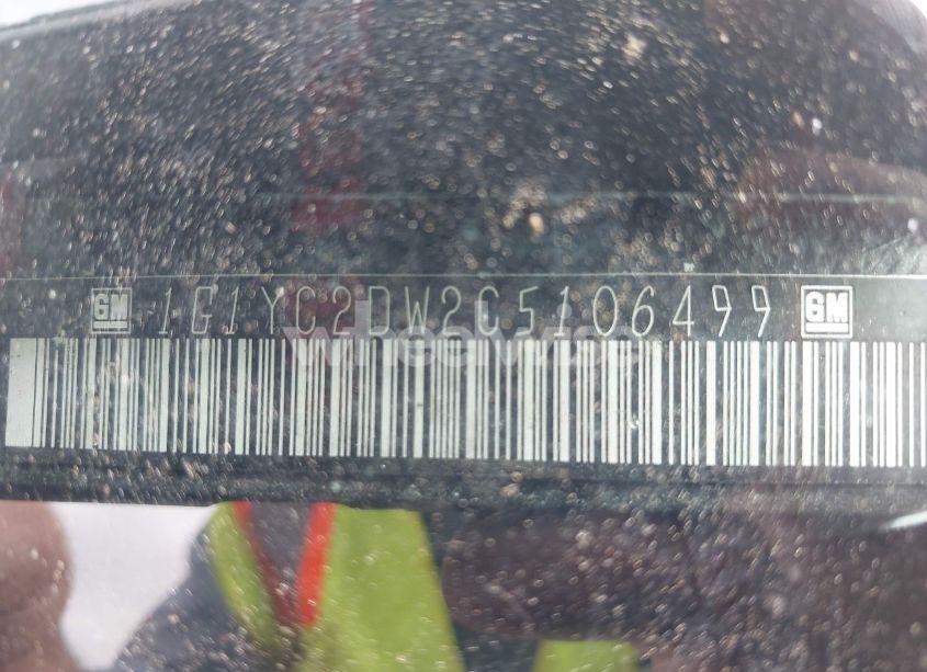 Photo 9 of 2012 Chevrolet Corvette (VIN 1G1YC2DW2C5106499)