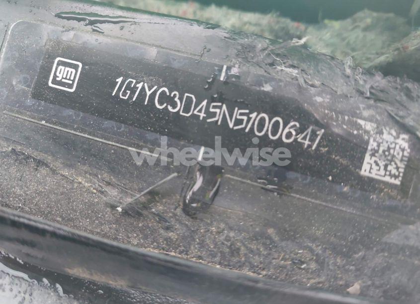 Photo 9 of 2022 Chevrolet Corvette STINGRAY RWD 3LT (VIN 1G1YC3D45N5100641)