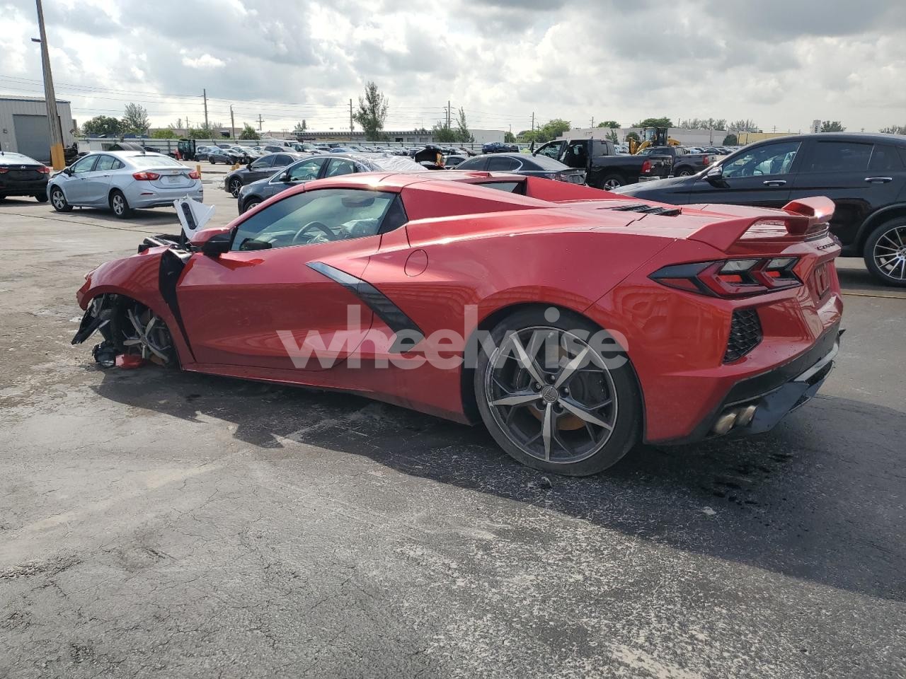 Photo 2 of 2022 CHEVROLET CORVETTE STINGRAY 3LT (VIN 1G1YC3D48N5120009)