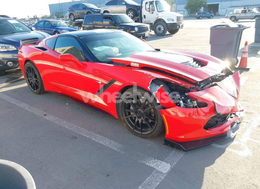 2019 Chevrolet Corvette STINGRAY (VIN 1G1YD2D75K5107912) main photo