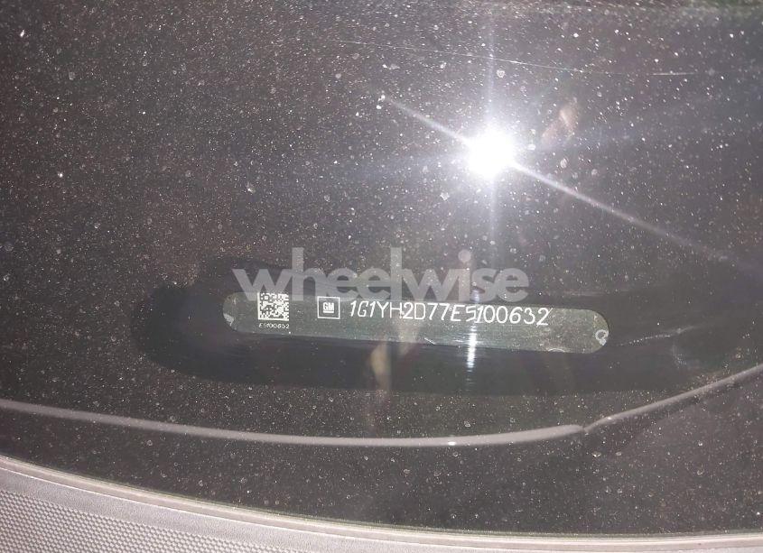 Photo 9 of 2014 Chevrolet Corvette STINGRAY Z51 (VIN 1G1YH2D77E5100632)