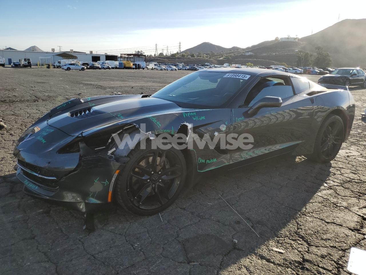 2019 CHEVROLET CORVETTE STINGRAY Z51 3LT (VIN 1G1YM2D71K5104201) main photo