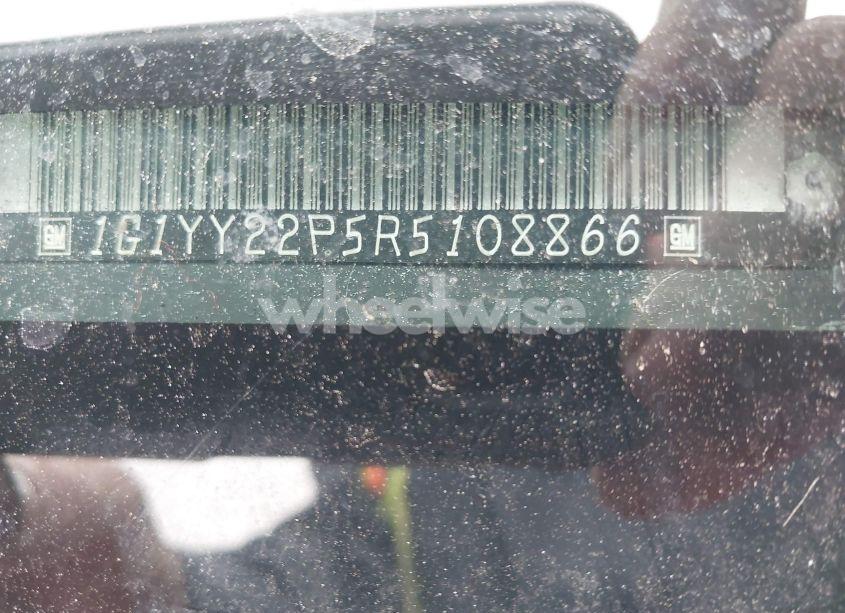 Photo 9 of 1994 Chevrolet Corvette (VIN 1G1YY22P5R5108866)