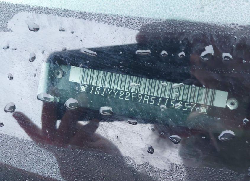 Photo 9 of 1994 Chevrolet Corvette (VIN 1G1YY22P9R5115657)