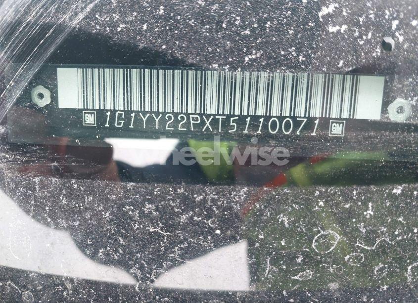 Photo 9 of 1996 Chevrolet Corvette N/A (VIN 1G1YY22PXT5110071)