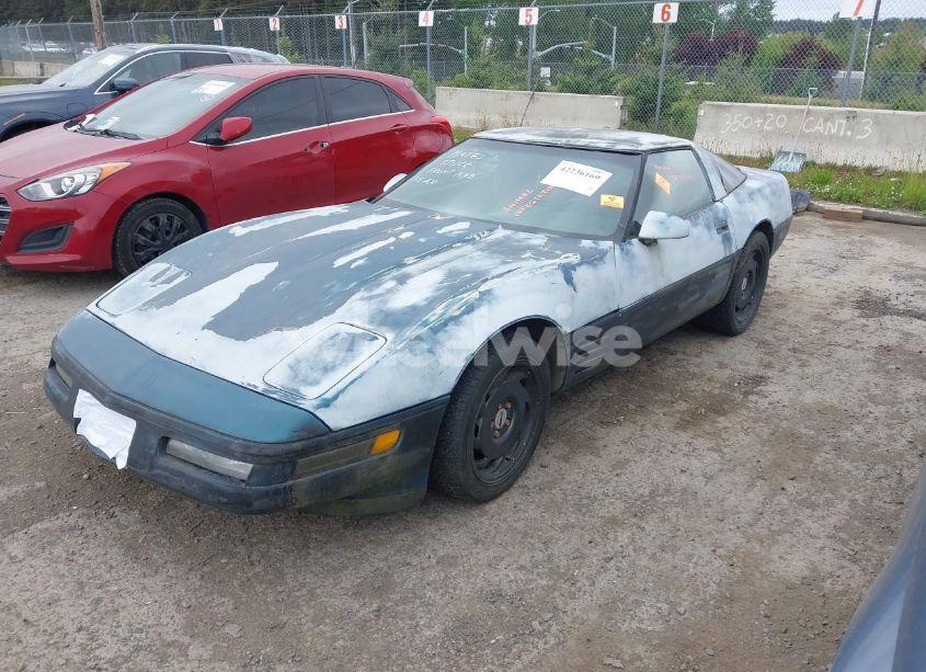 Photo 2 of 1991 Chevrolet Corvette (VIN 1G1YY2385M5108835)