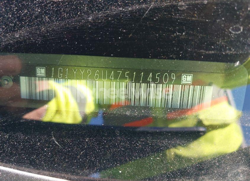 Photo 9 of 2007 Chevrolet Corvette (VIN 1G1YY26U475114509)