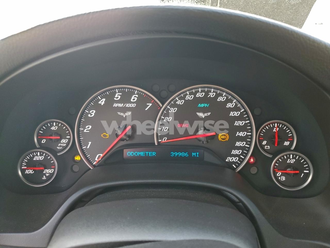 Photo 9 of 2007 CHEVROLET CORVETTE (VIN 1G1YY26U575129794)