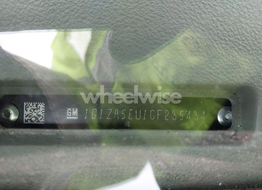 Photo 9 of 2012 Chevrolet Malibu LS (VIN 1G1ZA5EU1CF235434)