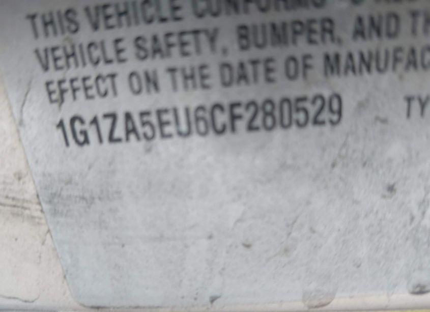 Photo 9 of 2012 Chevrolet Malibu LS (VIN 1G1ZA5EU6CF280529)