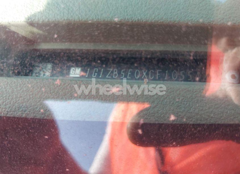 Photo 9 of 2012 Chevrolet Malibu LS (VIN 1G1ZB5E0XCF105548)