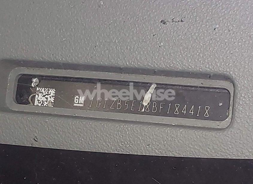 Photo 9 of 2011 Chevrolet Malibu LS (VIN 1G1ZB5E18BF184418)