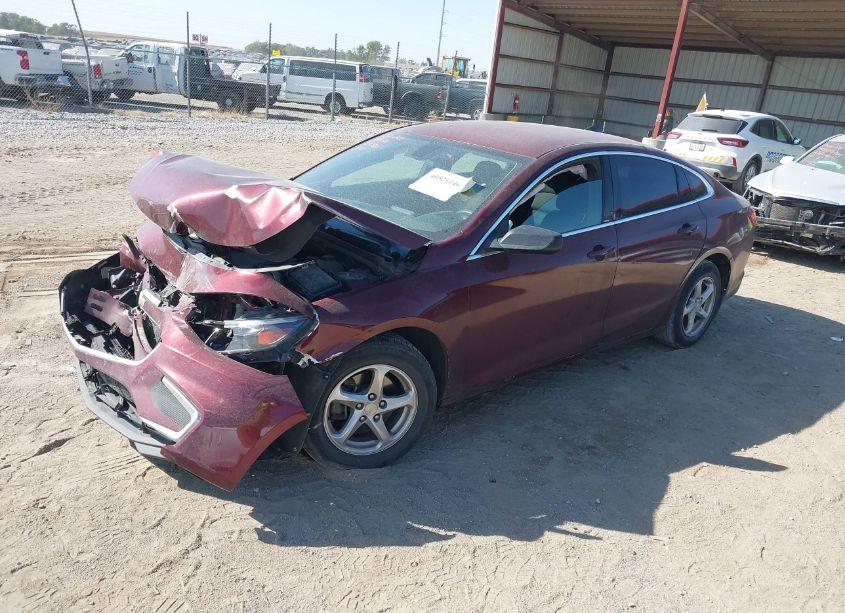 Photo 2 of 2016 Chevrolet Malibu LS (VIN 1G1ZB5ST0GF203217)