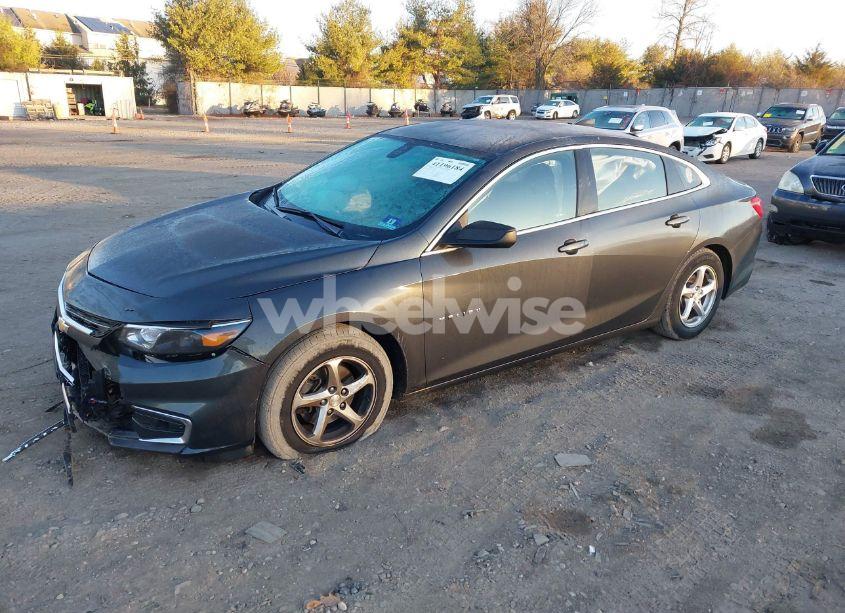 Photo 2 of 2017 Chevrolet Malibu LS (VIN 1G1ZB5ST0HF234369)