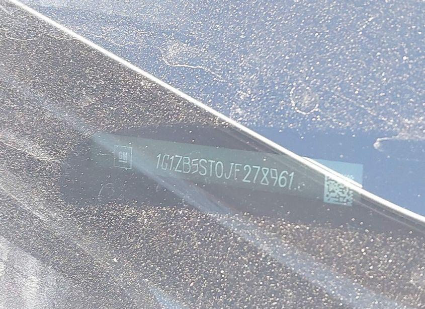 Photo 17 of 2018 Chevrolet Malibu 1LS (VIN 1G1ZB5ST0JF278961)