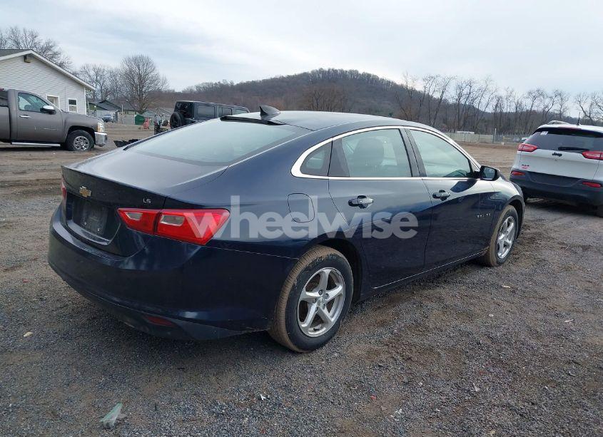 Photo 4 of 2016 Chevrolet Malibu LS (VIN 1G1ZB5ST1GF334463)