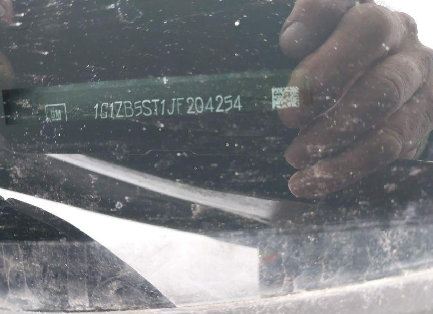 Photo 9 of 2018 Chevrolet Malibu 1LS (VIN 1G1ZB5ST1JF204254)