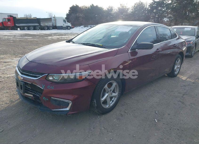 Photo 2 of 2016 Chevrolet Malibu LS (VIN 1G1ZB5ST2GF200853)