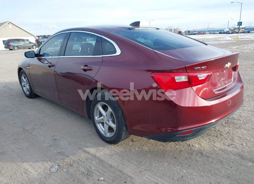 Photo 3 of 2016 Chevrolet Malibu LS (VIN 1G1ZB5ST2GF200853)