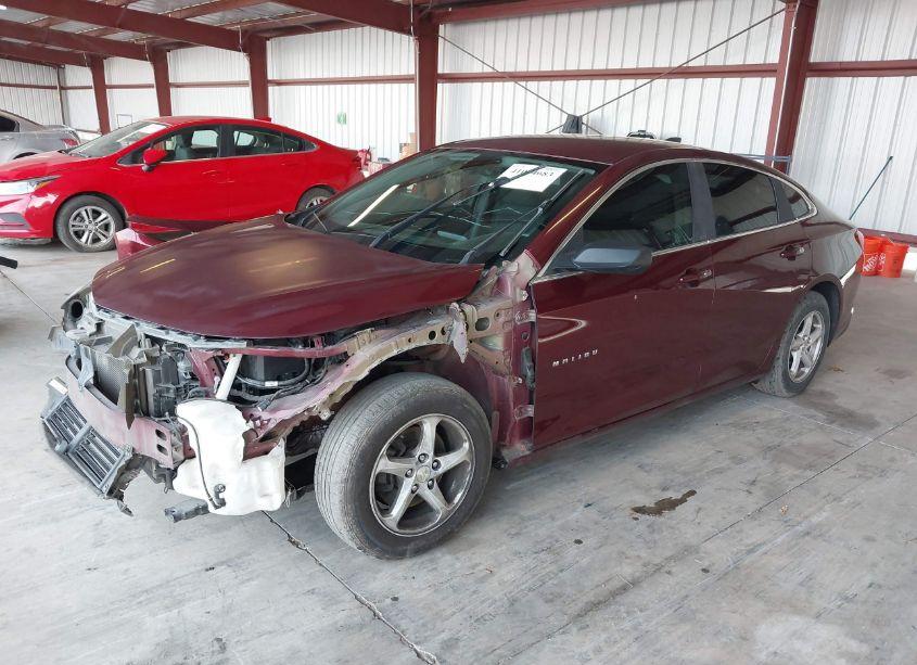 Photo 2 of 2016 Chevrolet Malibu LS (VIN 1G1ZB5ST3GF201431)