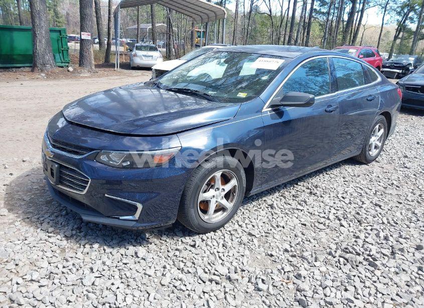 Photo 2 of 2016 Chevrolet Malibu LS (VIN 1G1ZB5ST3GF204541)